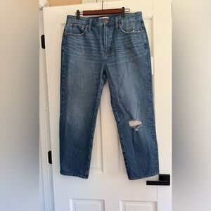 Madewell Classic straight jeans